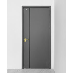 Cửa Composite Jicowood Soi chỉ sơn đen (Mã JC105 - Màu M17)